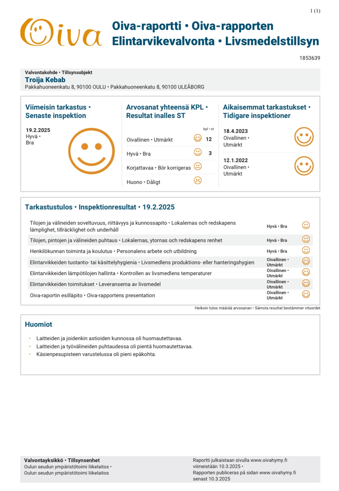 Hygienia Sertifikaatti
